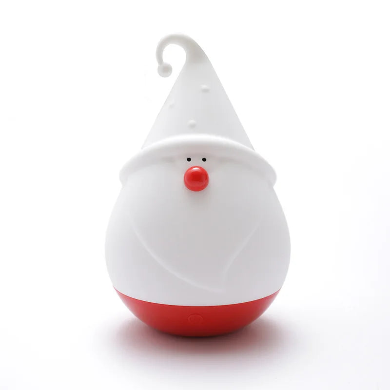 Cutie Silicone Night Light Bedside Bedroom with Sleeping Atmosphere Rechargeable Lamp Christmas Birthday Gift